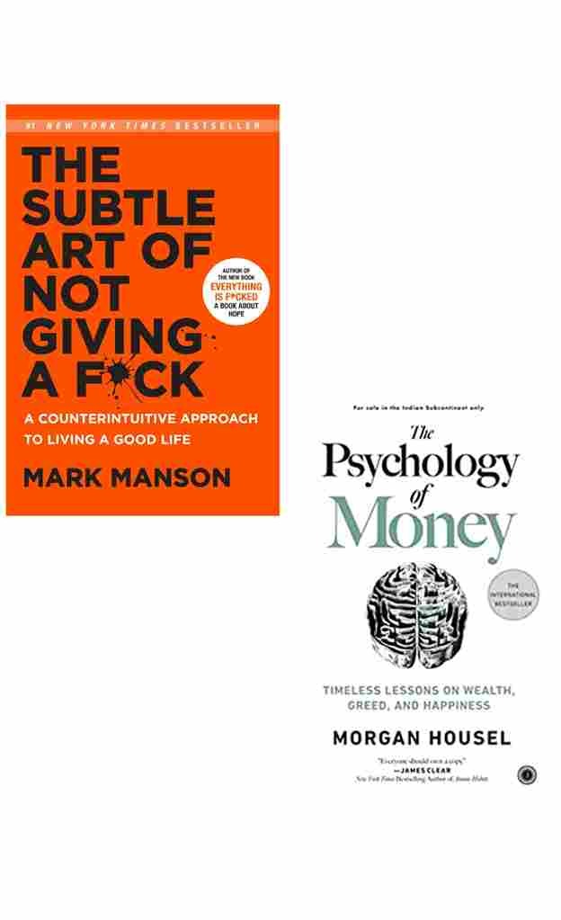 (COMBO PACK) The Subtle Art of Not Giving + The Psychology of Money (Paperback)