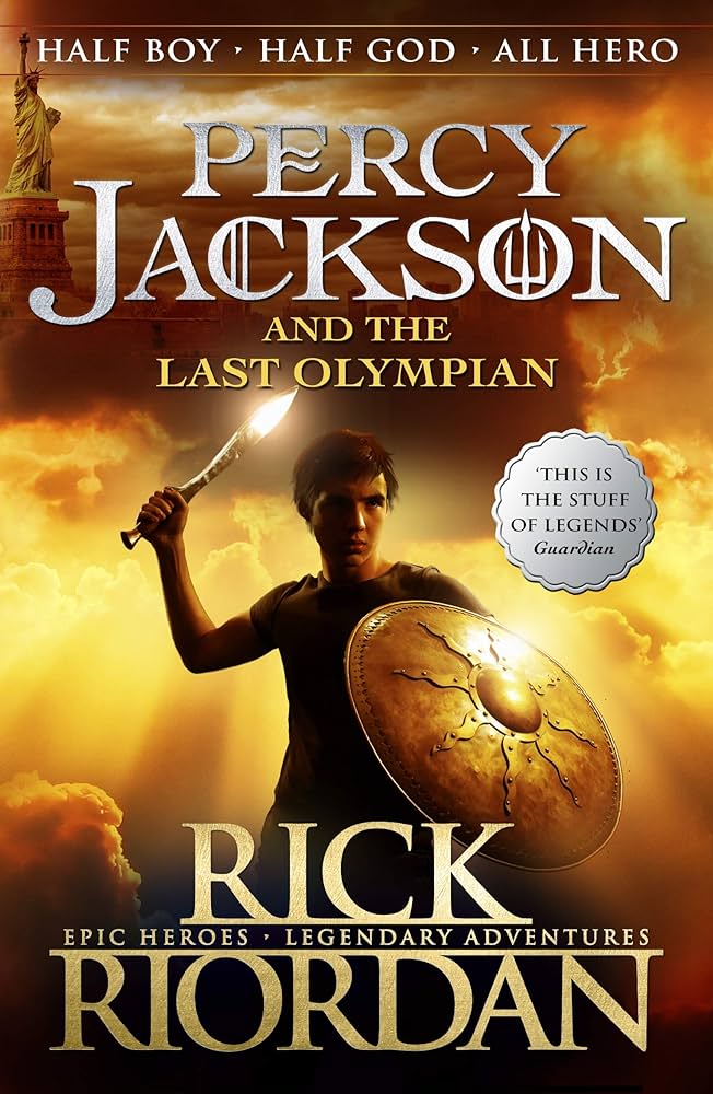 Percy Jackson And The Last Olympian (PAPER BACK)-RICK RIORDAN