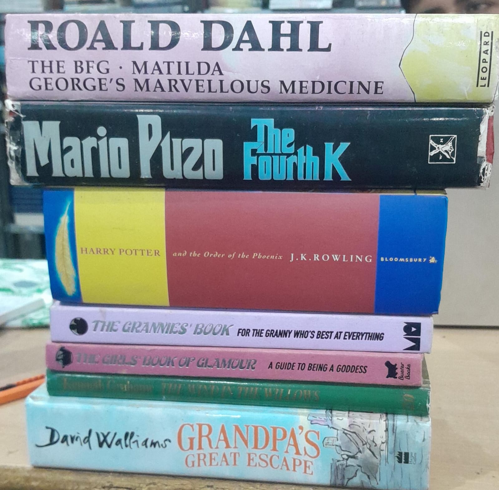 Adult Pre-Loved Books Box- 10 Books (Used-Good) (Box No. 627)