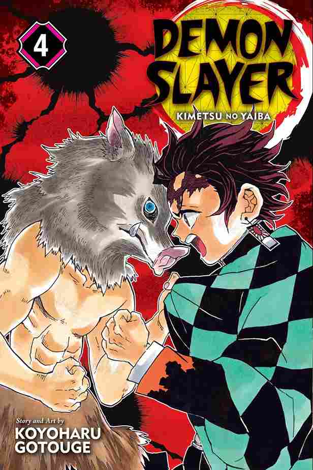 Demon Slayer vol.4 (Paperback)- Koyoharu Gotouge