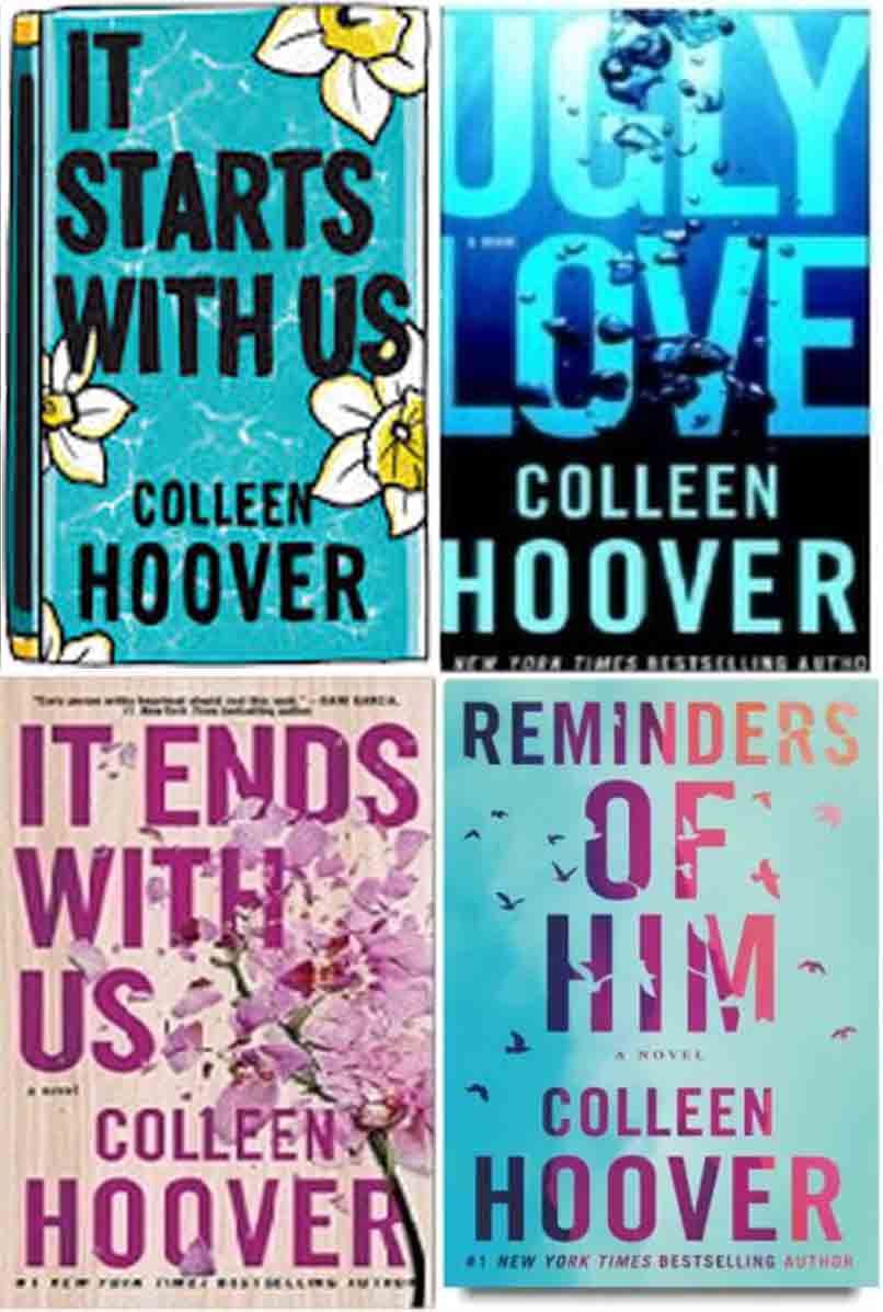 (COMBO PACK) It ends with us + It starts with us + Reminders of Him + Ugly Love - Colleen hoover