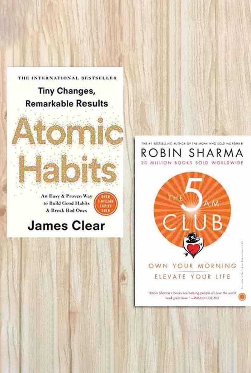 (COMBO PACK) Atomic Habits + The 5 AM Club (Paperback)