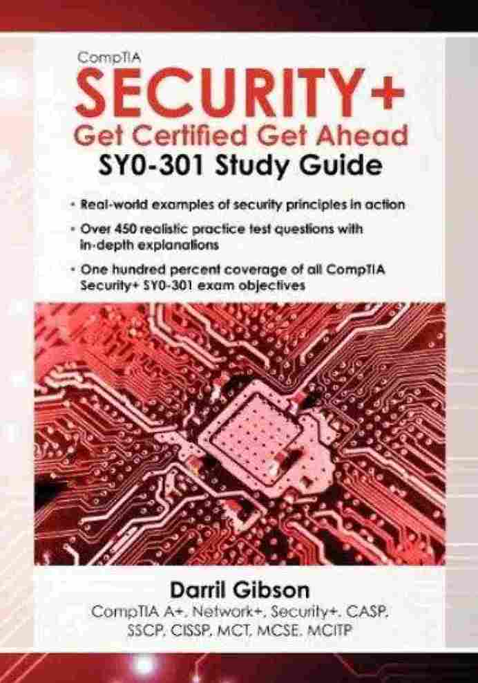 CompTIA Security+ Get Certified Get Ahead : SY0-501 Study Guide (Paperback) - Darril Gibson