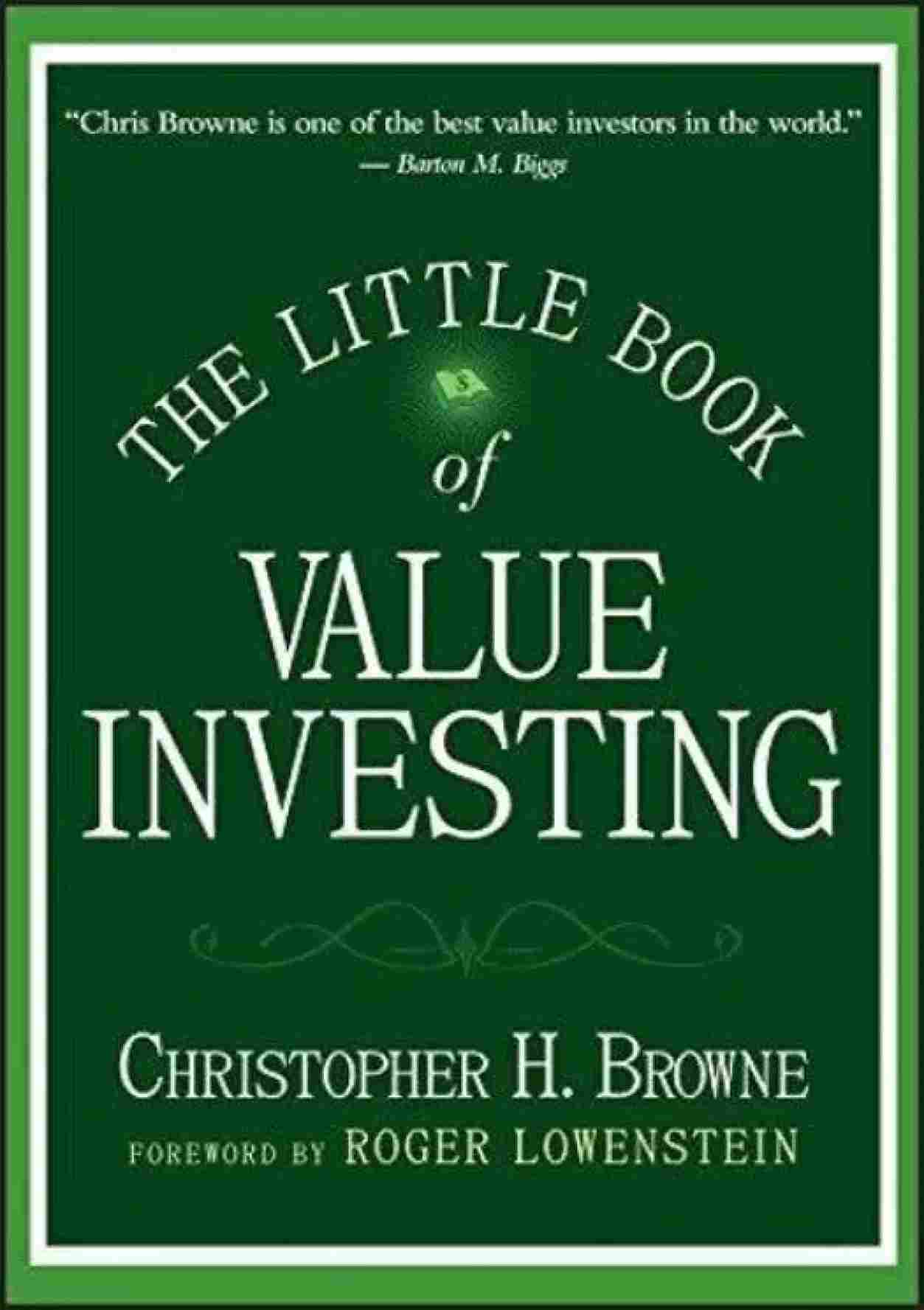 The Little Book of Value Investing (Hardcover) – Christopher H. Browne