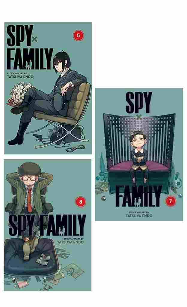 (COMBO PACK) Spy x Family, Vol. 5 + Spy x Family, Vol. 7 + Spy x Family, Vol. 8 (Paperback) - Tatsuya Endo