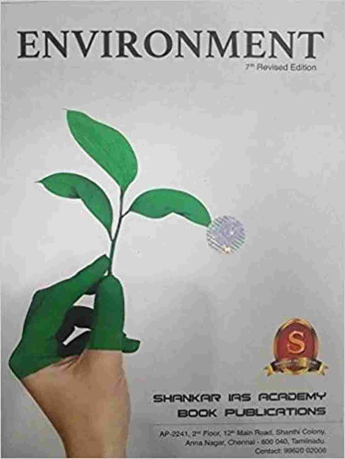 Environment (Paperback) Shankar IAS Academy ( 8th edition)
