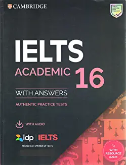 IELTS Academic 16 With Answers (Paperback) - Cambridge