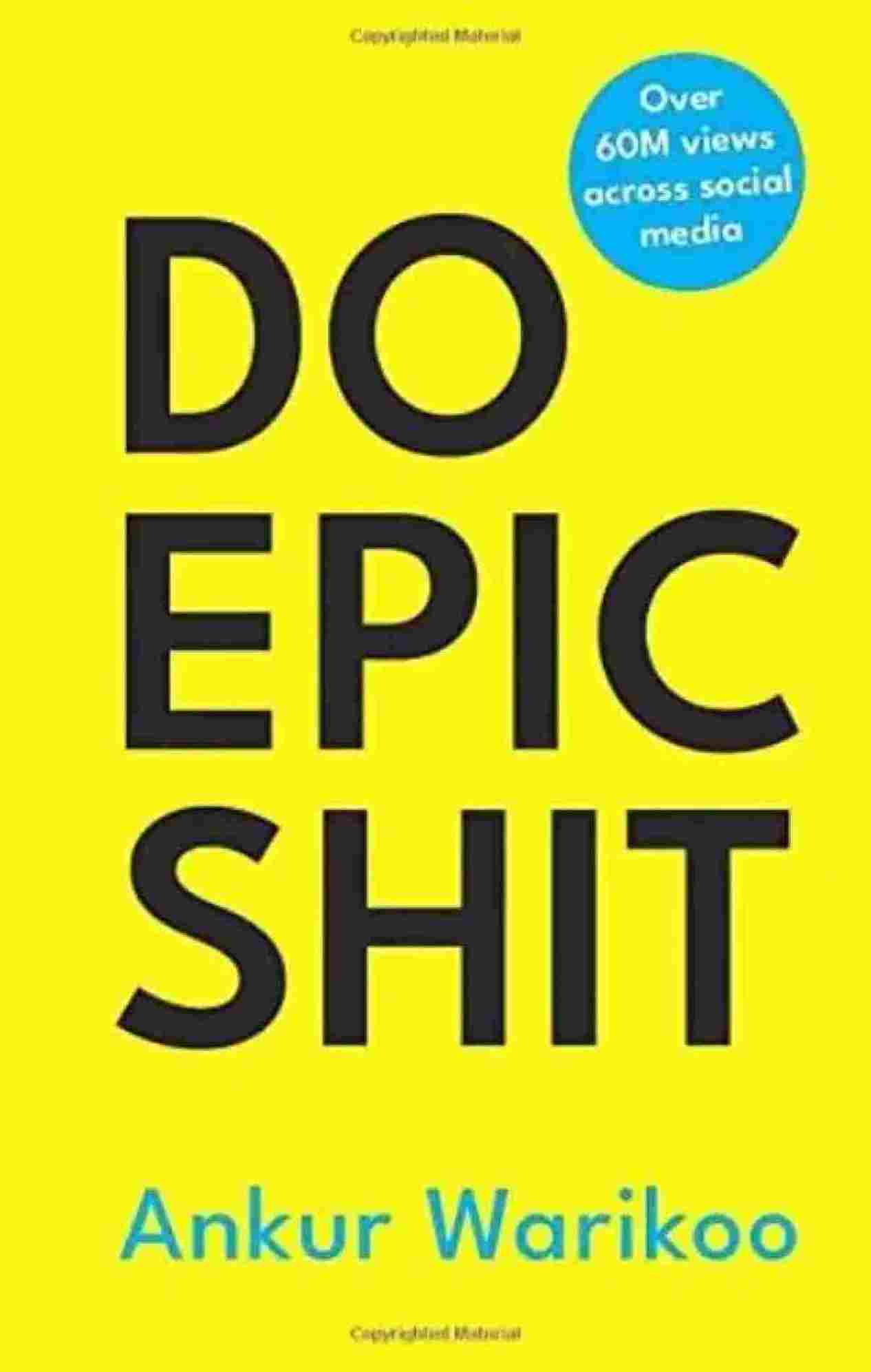 Do Epic Shit (Paperback) - Ankur Warikoo