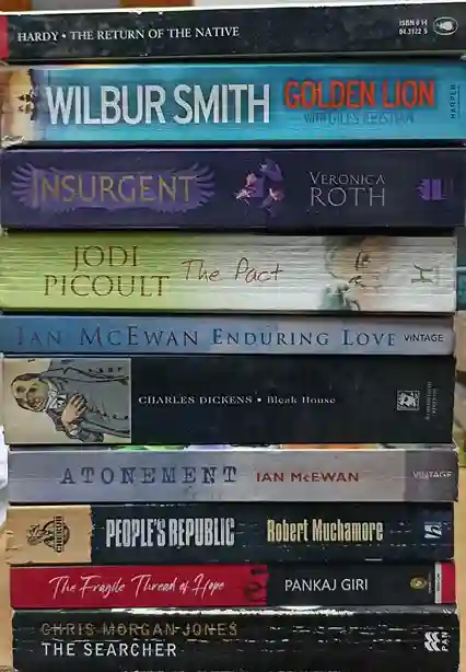 Adult Pre-Loved Books Box- 10 Books (Used-Good) (Box No. 537)