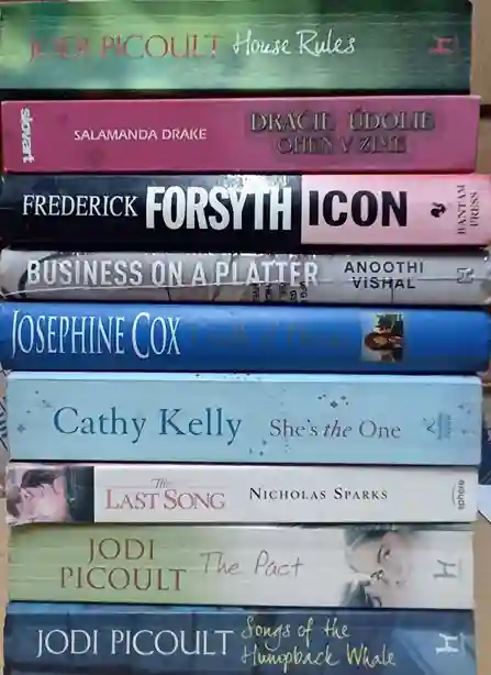 Adult Pre-Loved Books Box- 10 Books (Used-Good) (Box No. 525)