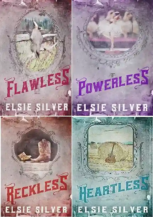 (COMBO PACK) Reckless + Heartless + Powerless + Flawless (Paperback) - Elsie Silver